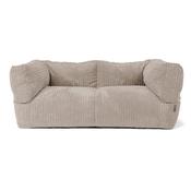 The 2 Seater Albert Sofa Bean Bag - Cord Mink image