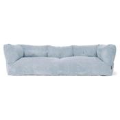 The 3 Seater Albert Sofa Bean Bag - Cord Baby Blue image