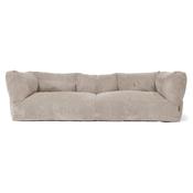 The 3 Seater Albert Sofa Bean Bag - Cord Mink image
