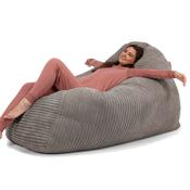 Huge Bean Bag Sofa - Cord Graphite Grey image