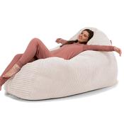 Huge Bean Bag Sofa - Cord Ivory image