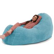 Huge Bean Bag Sofa - Pom Pom Aegean Blue image