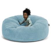 Huge Family Sized Kids Bean Bag 3-14 yr - Pom Pom Aegean Blue image