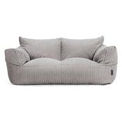 Josephine Sofa Bean Bag - Cord Silver Grey