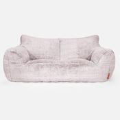 Josephine Sofa Bean Bag - Fluffy Faux Fur Rabbit Dusty Pink image