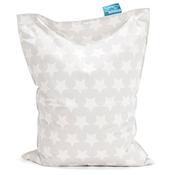 Children's Beanbag Pillow 1-6 yr - Print Grey Star