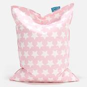 Children's Beanbag Pillow 1-6 yr - Print Pink Star