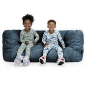 Kids Giant Albert Sofa 2 Seater 3-14 yr - Cord Navy Blue