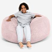 Ultra Comfy Kids Super Sized Bean Bag 6-14 yr - Cord Blush Pink image