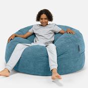 Ultra Comfy Kids Super Sized Bean Bag 6-14 yr - Pom Pom Aegean Blue image