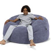 Ultra Comfy Kids Super Sized Bean Bag 6-14 yr - Pom Pom Purple image