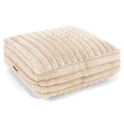 Large Floor Cushion - Ultra Plush Cord Cream