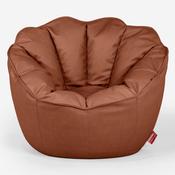 Natalia Sacco Bean Bag Chair - Vegan Leather Chestnut image