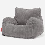 Josephine Bean Bag Armchair - Pom Pom Charcoal Grey image