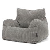Josephine Bean Bag Armchair - Pom Pom Charcoal Grey