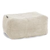 Small Footstool - Pom Pom Ivory