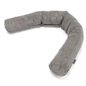XXL Cuddle Cushion - Pom Pom Charcoal Grey