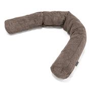 XXL Cuddle Cushion - Pom Pom Chocolate Brown