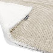 Sherpa Throw / Blanket - Pom Pom Ivory