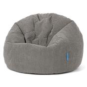 Classic Kids Bean Bag Chair 1-5 yr - Pom Pom Charcoal Grey image
