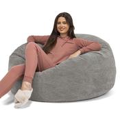 Mammoth Bean Bag Sofa - Pom Pom Charcoal Grey