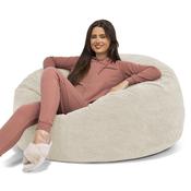 Mammoth Bean Bag Sofa - Pom Pom Ivory