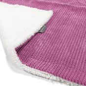 Sherpa Throw / Blanket - Pom Pom Pink image