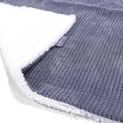 Sherpa Throw / Blanket - Pom Pom Purple image