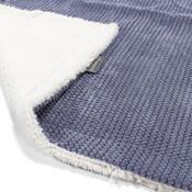 Sherpa Throw / Blanket - Pom Pom Purple image