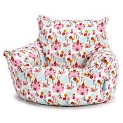 Kids Armchair Bean Bag for Toddlers 1-3 yr - Print Princess