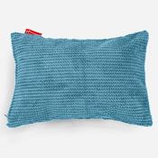 Rectangular Scatter Cushion Cover 35 x 50cm - Pom Pom Aegean Blue image