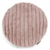 Round Scatter Cushion Cover 50cm - Ultra Plush Cord Dusty Pink image