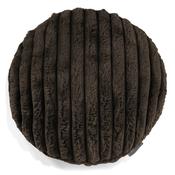 Round Scatter Cushion Cover 50cm - Ultra Plush Cord Sable image