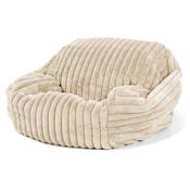 Sabine Bean Bag Armchair - Ultra Plush Cord Cream image