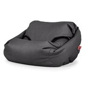 Sabine Bean Bag Armchair - Vegan Leather Black image