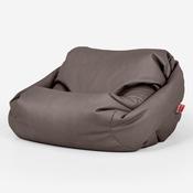 Sabine Bean Bag Armchair - Vegan Leather Chocolate image
