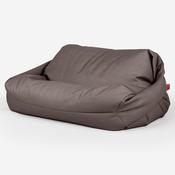 Sabine Bean Bag Sofa - Vegan Leather Chocolate