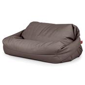 Sabine Bean Bag Sofa - Vegan Leather Chocolate