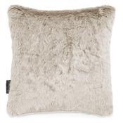 Decorative Cushion Cover 47 x 47cm - Fluffy Faux Fur Rabbit Golden Brown