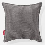 Scatter Cushion Cover 47 x 47cm - Pom Pom Charcoal Grey image