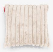 Scatter Cushion Cover 47 x 47cm - Ultra Plush Cord Cream