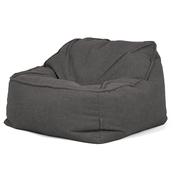 Sloucher Bean Bag Chair - Boucle Graphite Grey image
