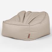 Sloucher Bean Bag Chair - Vegan Leather Ivory image