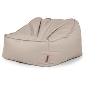 Sloucher Bean Bag Chair - Vegan Leather Ivory image
