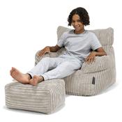 Teens Bean Bag Armchair 6-14 yr - Cord Mink