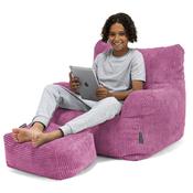 Teens Bean Bag Armchair 6-14 yr - Pom Pom Pink image