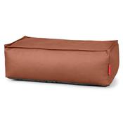 Large Footstool - Vegan Leather Chestnut image