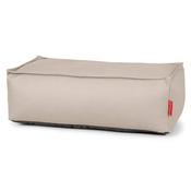 Large Footstool - Vegan Leather Ivory image