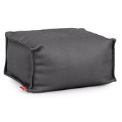 Small Footstool - Vegan Leather Black