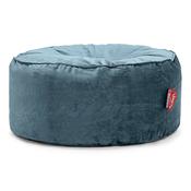 Large Round Pouffe - Velvet Teal image
